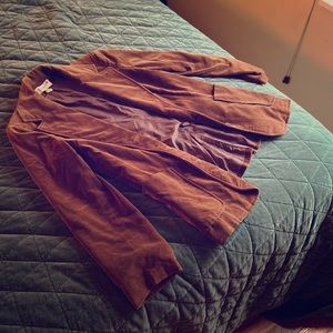 Leslie Fay Vintage brown velvet blazer